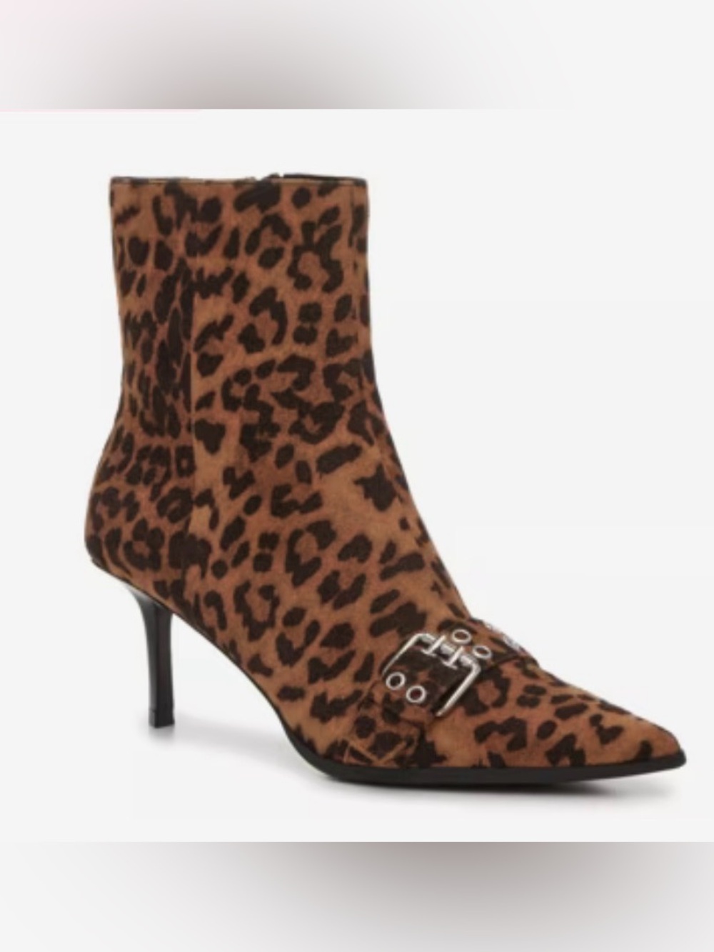 New Madden Girl Richie Ankle Bootie Leopard size 8.5